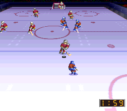 Super Hockey '94 screenshot 2 for Super Famicom